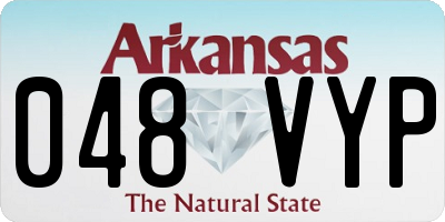 AR license plate 048VYP