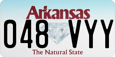 AR license plate 048VYY