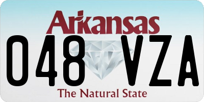 AR license plate 048VZA