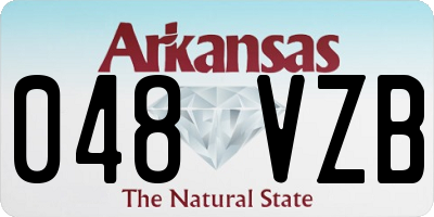 AR license plate 048VZB