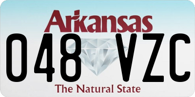AR license plate 048VZC