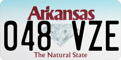 AR license plate 048VZE