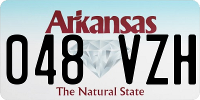 AR license plate 048VZH