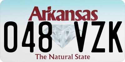 AR license plate 048VZK