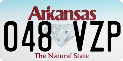 AR license plate 048VZP