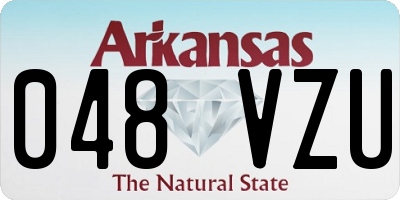 AR license plate 048VZU