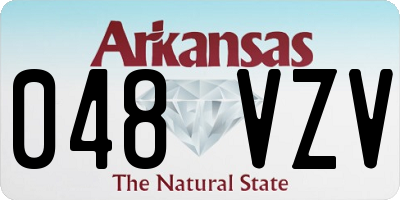 AR license plate 048VZV