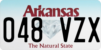 AR license plate 048VZX