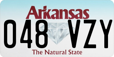 AR license plate 048VZY