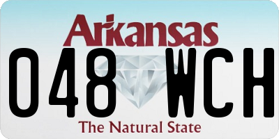 AR license plate 048WCH