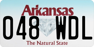 AR license plate 048WDL