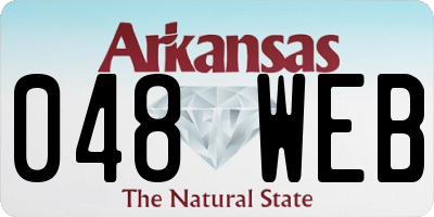 AR license plate 048WEB