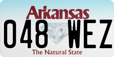 AR license plate 048WEZ