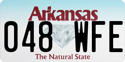 AR license plate 048WFE