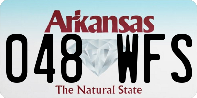 AR license plate 048WFS