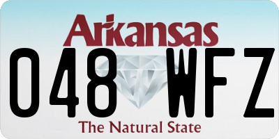 AR license plate 048WFZ