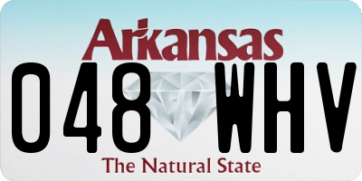 AR license plate 048WHV
