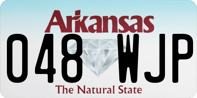 AR license plate 048WJP