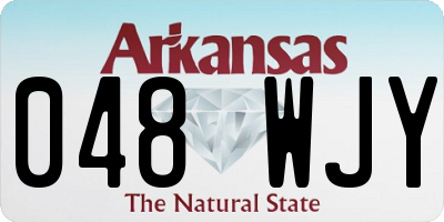 AR license plate 048WJY