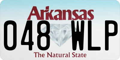 AR license plate 048WLP