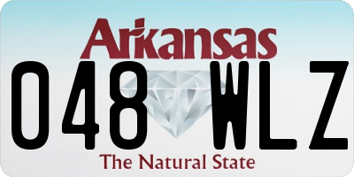 AR license plate 048WLZ