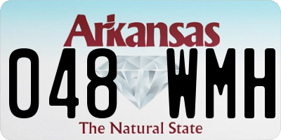 AR license plate 048WMH