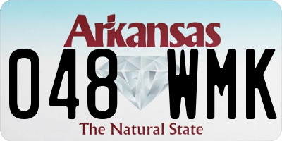 AR license plate 048WMK