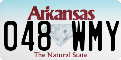 AR license plate 048WMY