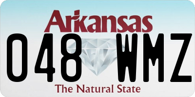 AR license plate 048WMZ