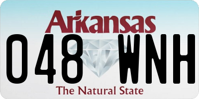 AR license plate 048WNH