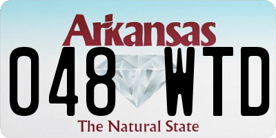 AR license plate 048WTD