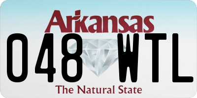AR license plate 048WTL