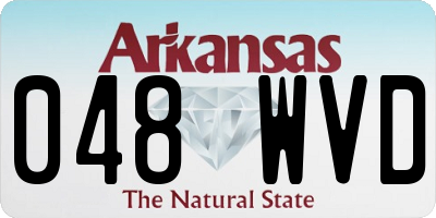 AR license plate 048WVD