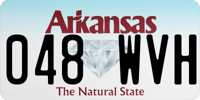 AR license plate 048WVH