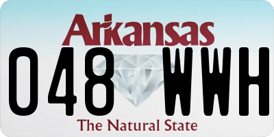 AR license plate 048WWH