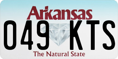 AR license plate 049KTS