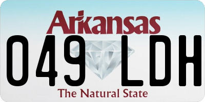 AR license plate 049LDH