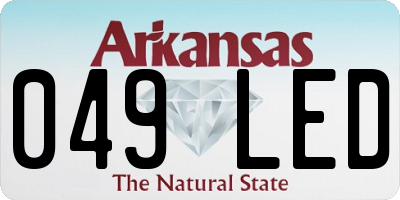 AR license plate 049LED
