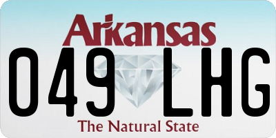 AR license plate 049LHG