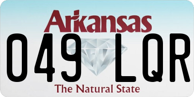 AR license plate 049LQR