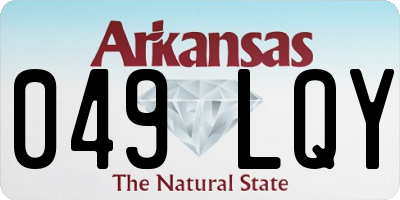 AR license plate 049LQY