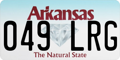 AR license plate 049LRG
