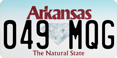 AR license plate 049MQG