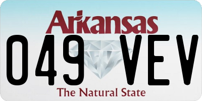 AR license plate 049VEV