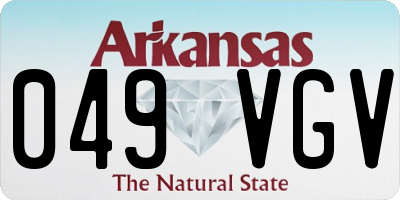 AR license plate 049VGV