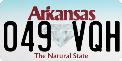 AR license plate 049VQH