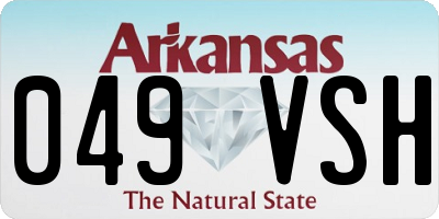 AR license plate 049VSH