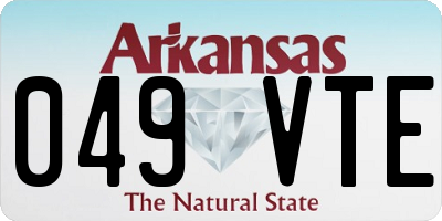 AR license plate 049VTE