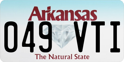 AR license plate 049VTI