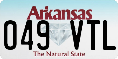 AR license plate 049VTL